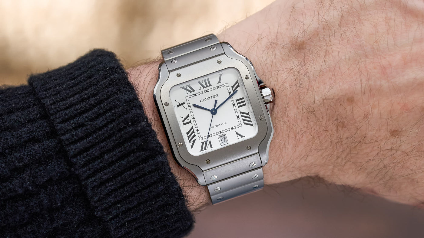Cartier Santos Titanium Review: The First Full Titanium Cartier