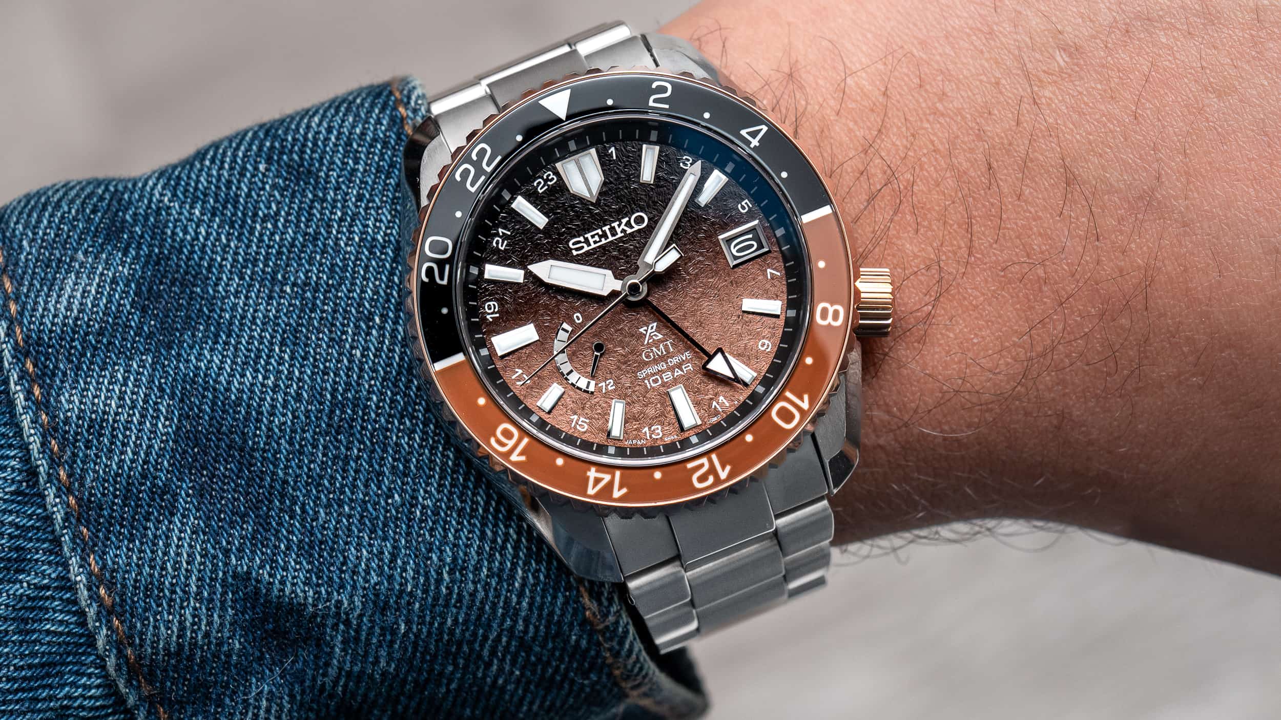 Seiko Luxe Prospex LX GMT "Root Beer"